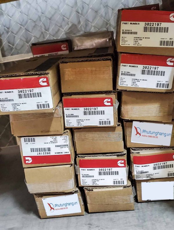 Kim phun động cơ Cummins KTA19/QSK19 - 3022197 Injector