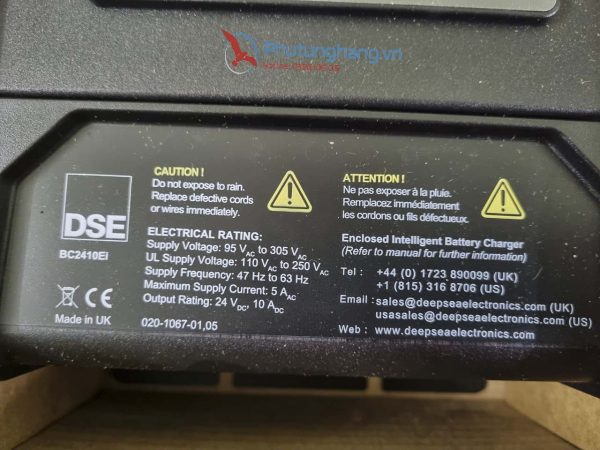 Sạc ắc quy DSE BC2410Ei