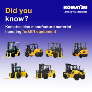 Xe nâng Komatsu chính hãng tại Việt Nam