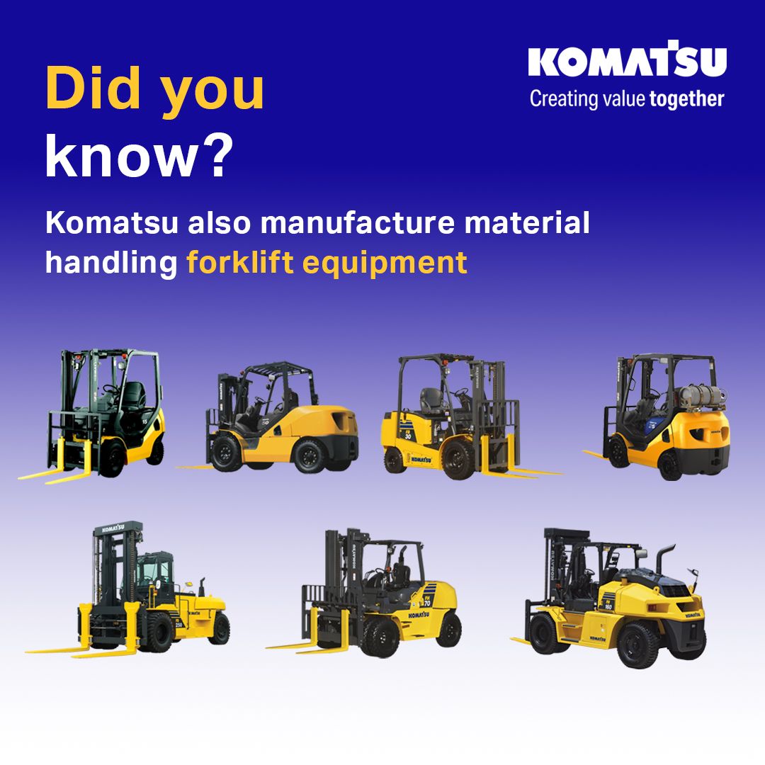 Xe nâng Komatsu chính hãng tại Việt Nam