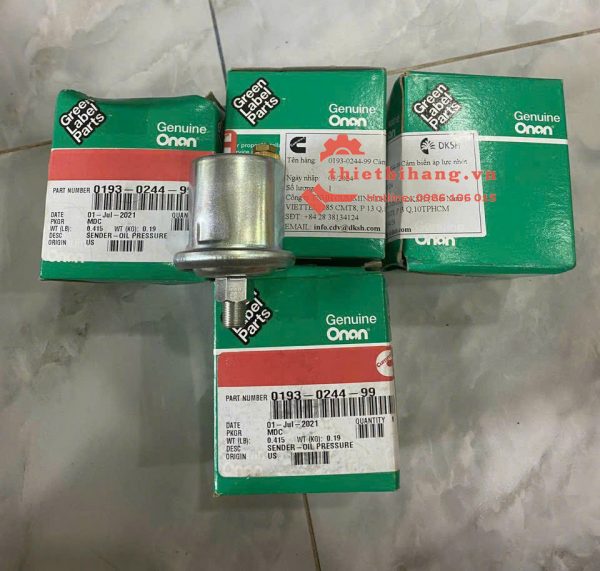 Cảm biến áp suất nhớt 0193-0244-99 Oil Pressure Sender