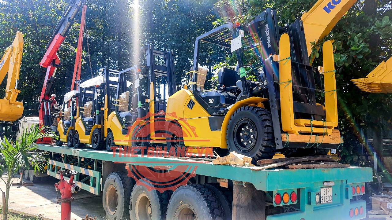 Đại lý chính hãng xe nâng Komatsu tại Việt Nam